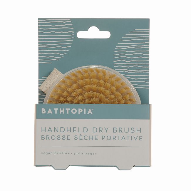 BATHTOPIA HANDHELD DRY kūno šepetėlis
