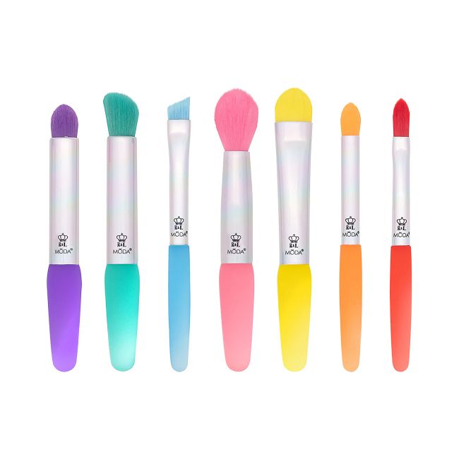MODA JELLY MINI makiažo šepetėlių rinkinys