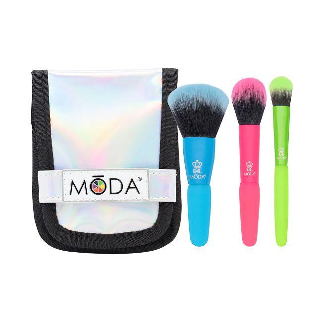 MODA TRAVEL FACE makiažo šepetėlių rinkinys