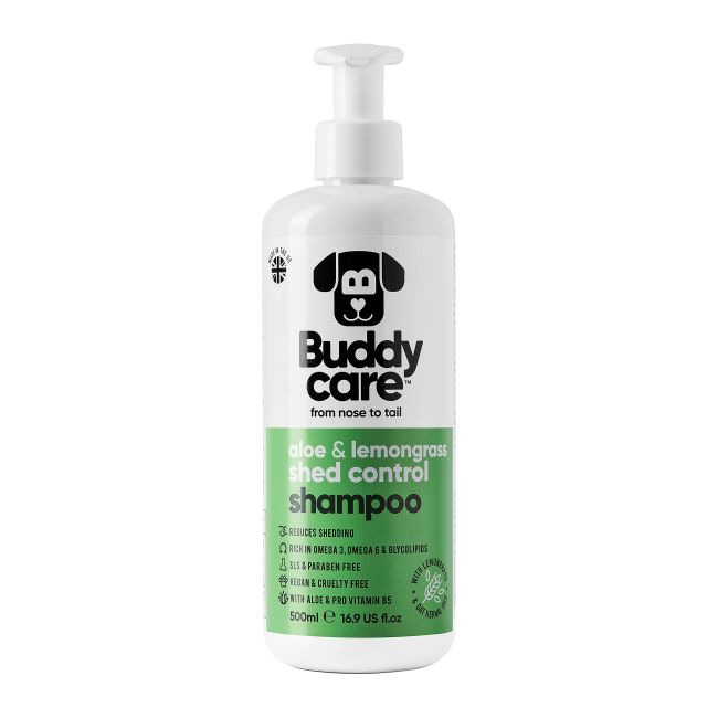 BUDDYCARE SHED CONTROL šunų šampūnas, 500 ml