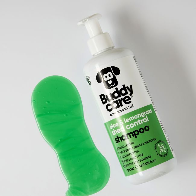 BUDDYCARE SHED CONTROL šunų šampūnas, 500 ml