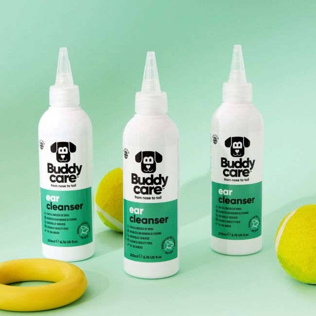 BUDDYCARE EAR šunų ausų valiklis, 200 ml