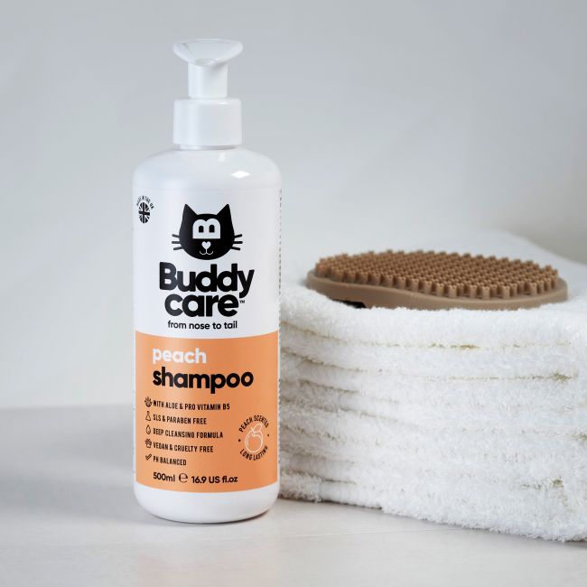 BUDDYCARE PEACH kačių šampūnas, 500 ml