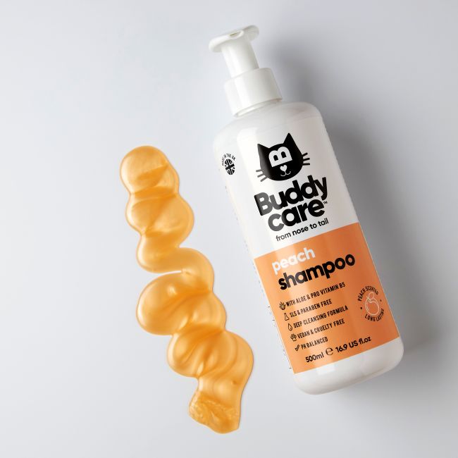 BUDDYCARE PEACH kačių šampūnas, 500 ml