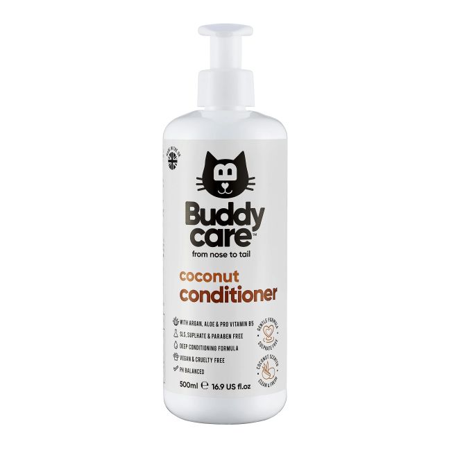 BUDDYCARE COCONUT kačių kondicionierius, 500 ml
