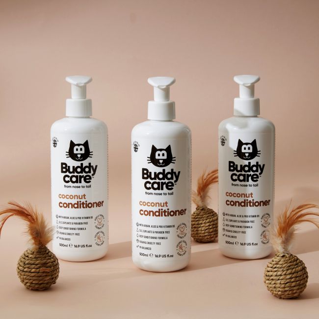 BUDDYCARE COCONUT kačių kondicionierius, 500 ml