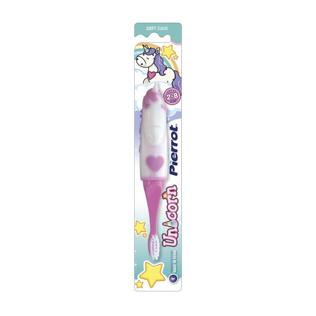 PIERROT UNICORN vaikų dantų šepetėlis