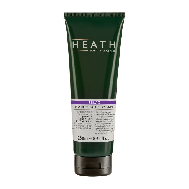 HEATH RELAX plaukų ir kūno prausiklis, 250 ml