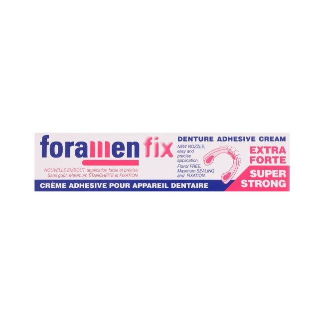 FORAMEN FIX EXTRA dantų protezų klijai, 45 g