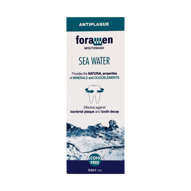 FORAMEN SEA WATER burnos skalavimo skystis, 500 ml