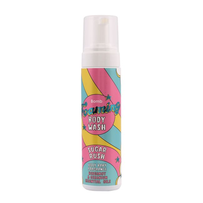BOMB COSMETICS FOAMING SUGAR RUSH kūno prausiklis, 250 ml