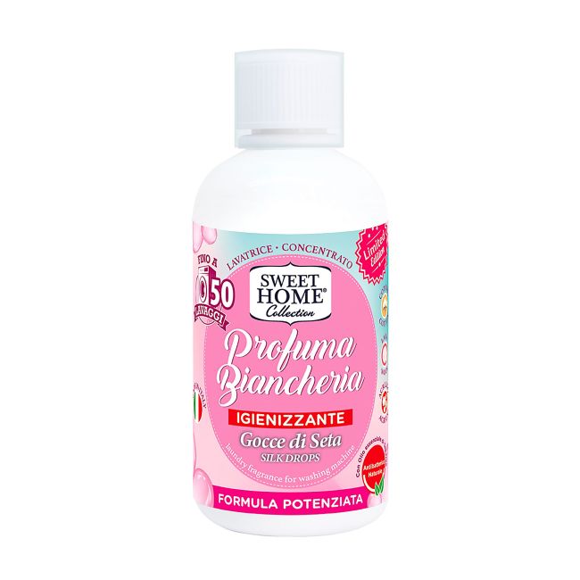 SWEET HOME SILK DROPS skalbinių kvepalai, 250 ml