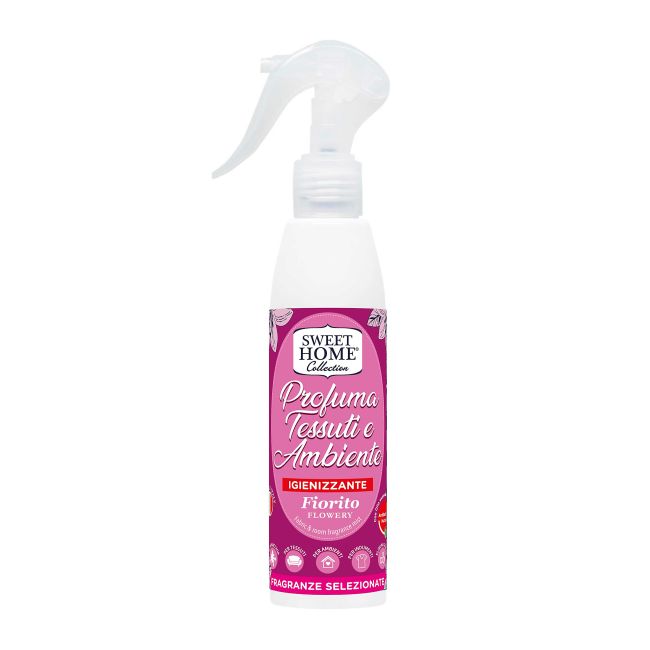 SWEET HOME FLOWERY purškiamasis skalbinių ir patalpų kvėpiklis, 250 ml