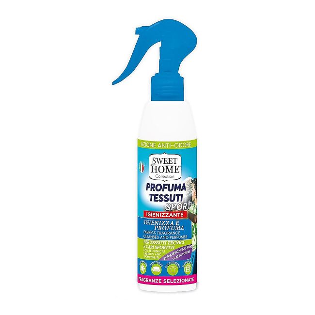 SWEET HOME SPORT purškiamasis skalbinių ir patalpų kvėpiklis, 250 ml