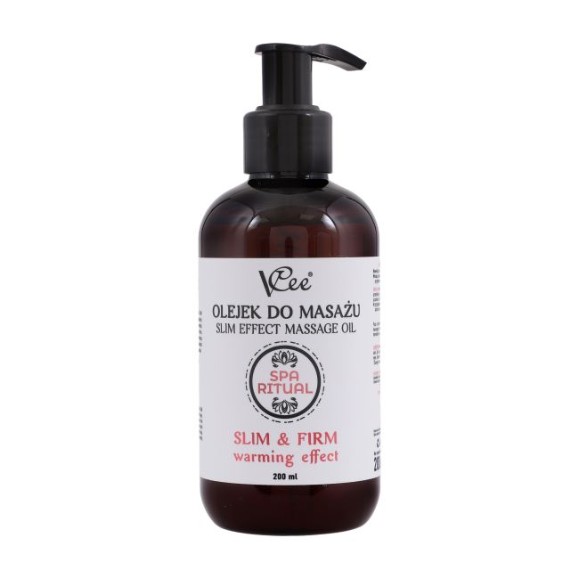 VCEE SLIM & FIRM WARMING EFFECT masažo aliejus, 200 ml