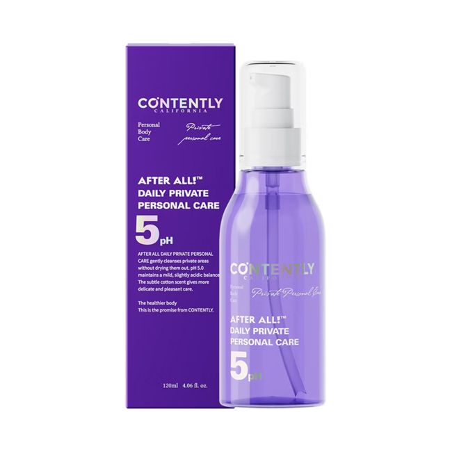 CONTENTLY AFTER ALL! DAILY PRIVATE PERSONAL CARE intymios higienos prausiklis, 120 ml