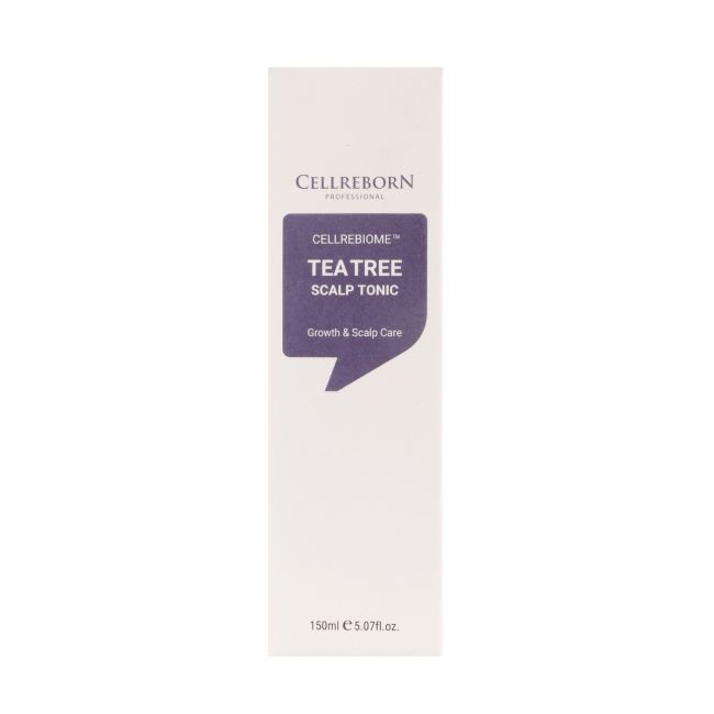 CELLREBORN CELLREBIOME TEA TREE galvos odos tonikas, 150 ml