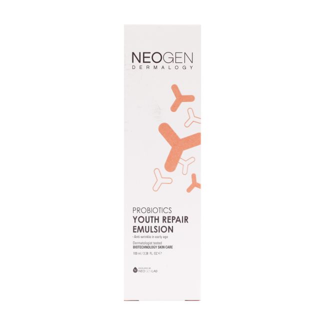 NEOGEN DERMALOGY PROBIOTICS YOUTH REPAIR veido emulsija, 100 ml