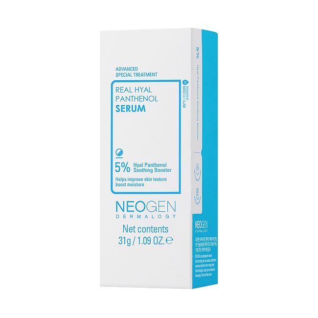 NEOGEN DERMALOGY REAL HYAL PANTHENOL veido serumas, 31 g