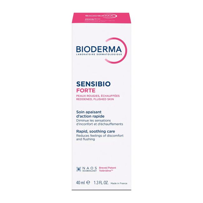 BIODERMA SENSIBIO FORTE REDDENED SENSITIV SKIN veido kremas, 40 ml