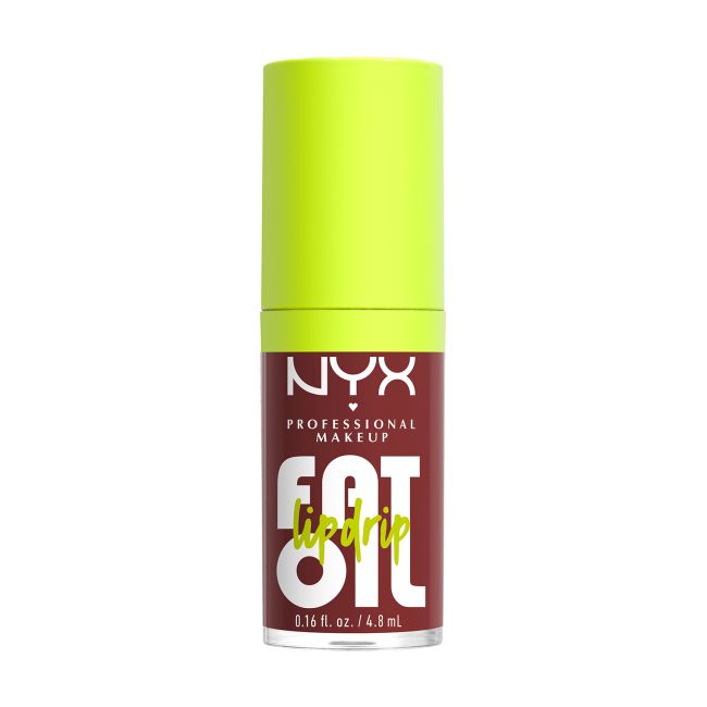 NYX PROFESSIONAL MAKEUP FAT OIL lūpų aliejus, 4,8 ml