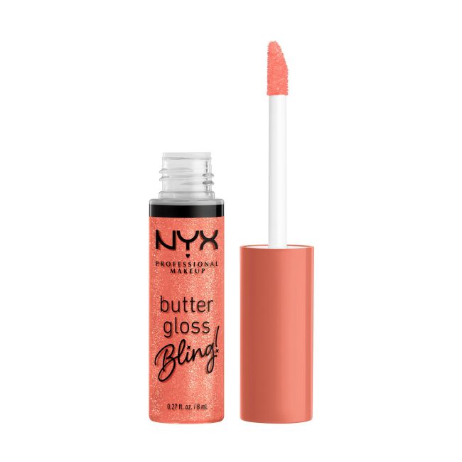 NYX PROFESSIONAL MAKEUP BUTTER GLOSS BLING lūpų blizgis, 8 ml