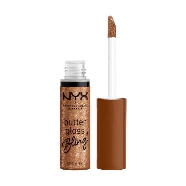 NYX PROFESSIONAL MAKEUP BUTTER GLOSS BLING lūpų blizgis, 8 ml