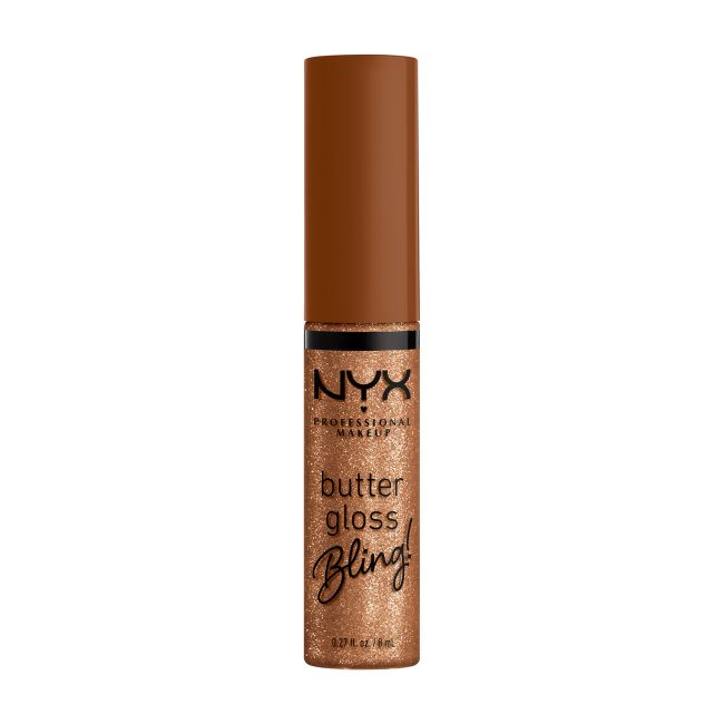 NYX PROFESSIONAL MAKEUP BUTTER GLOSS BLING lūpų blizgis, 8 ml