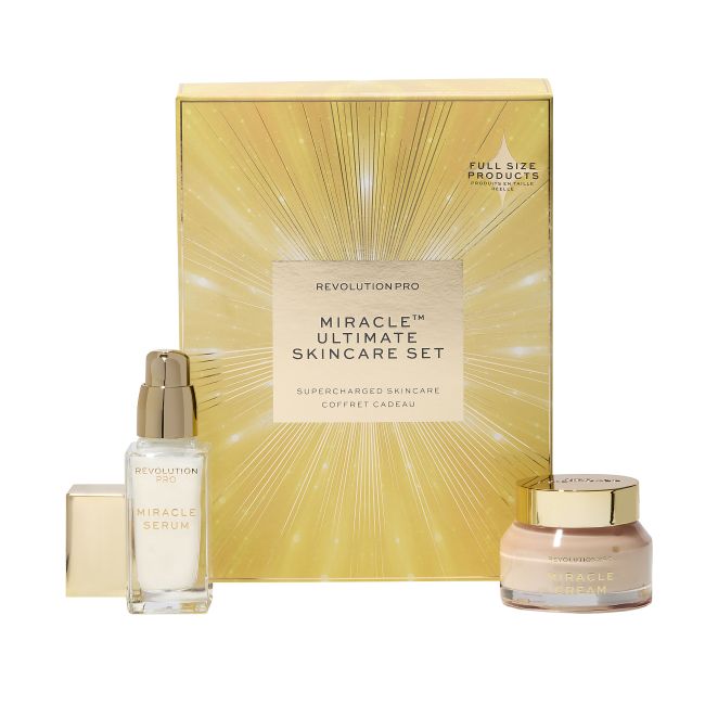 MAKEUP REVOLUTION PRO MIRACLE ULTIMATE SKINCARE SET veido priežiūros priemonių rinkinys