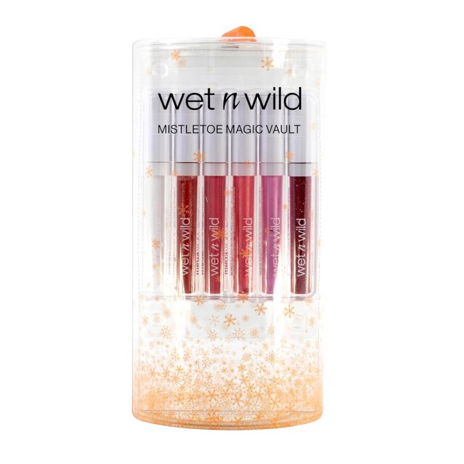 WET N WILD MISTLETOE MAGIC lūpų blizgių rinkinys (6 x 2.2 ml)