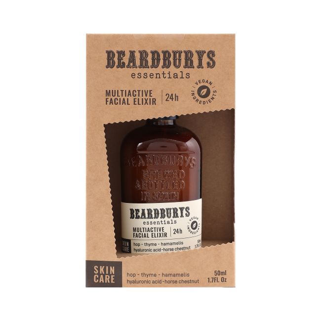 BEARDBURYS FACE MULTIACTIVE veido eliksyras,  50 ml