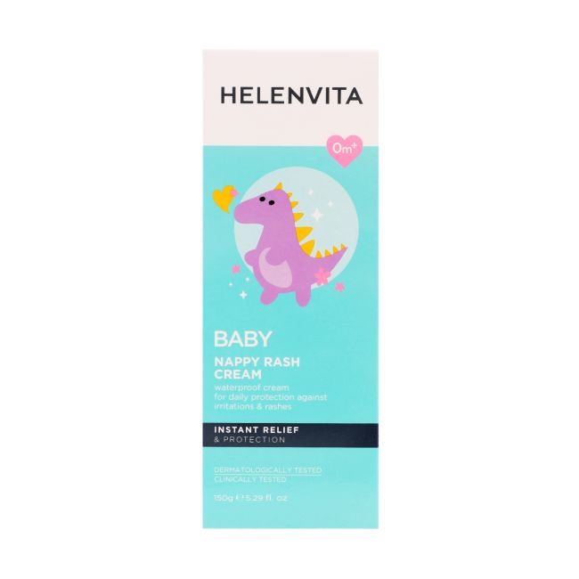 HELENVITA BABY NAPPY RASH kremas nuo sauskelnių bėrimo, 150 g