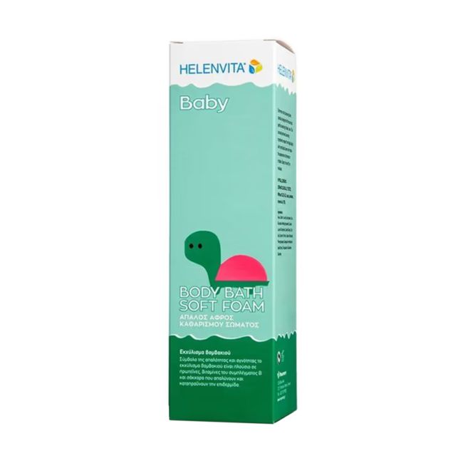 HELENVITA BABY BODY BATH SOFT valomosios kūno putos, 150 ml