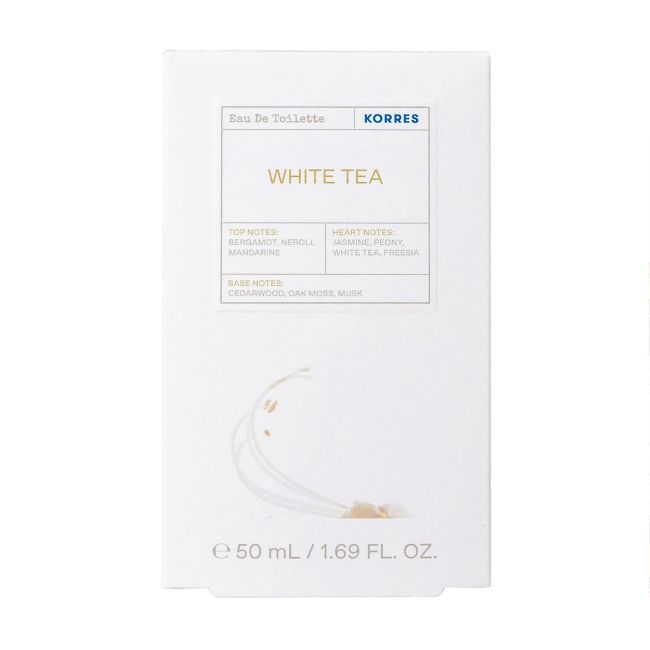 KORRES WHITE TEA tualetinis vanduo, 50 ml