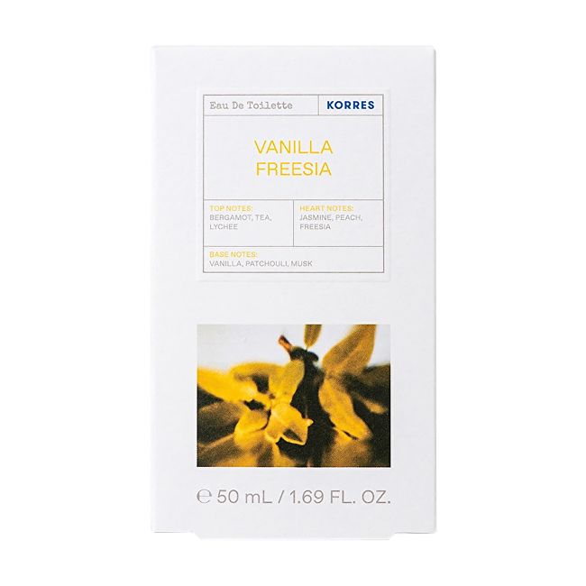KORRES VANILLA FREESIA tualetinis vanduo, 50 ml