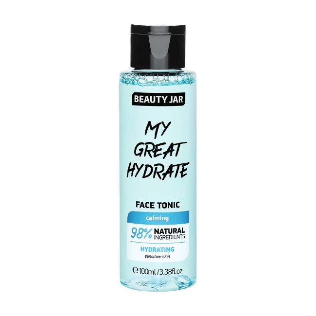 BEAUTY JAR MY GREAT HYDRATE veido tonikas, 100 ml
