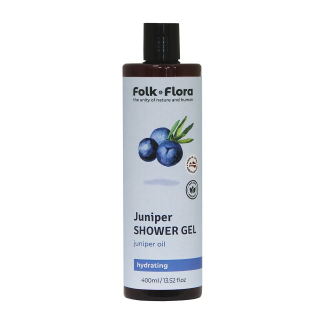 FOLK & FLORA JUNIPER dušo želė, 400 ml
