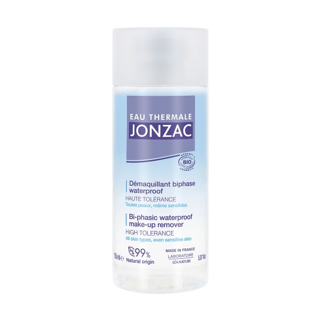 EAU THERMALE JONZAC BI-PHASIS vandeniui atsparus makiažo valiklis, 150 ml