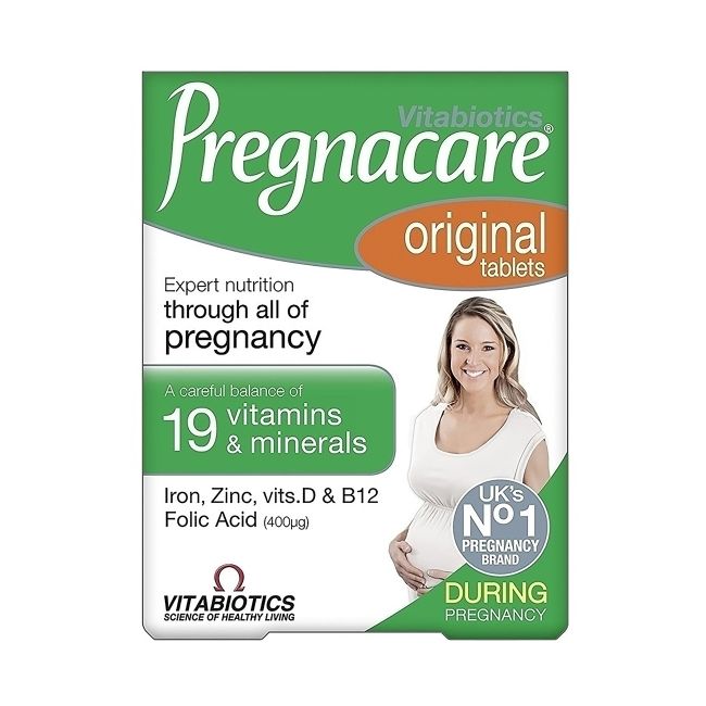 VITABIOTICS PREGNACARE ORIGINAL, 30 tablečių
