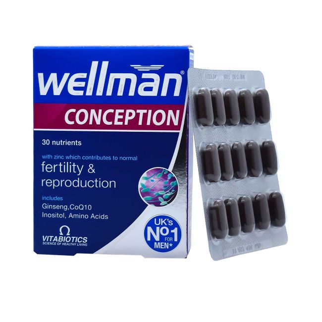 VITABIOTICS WELLMAN CONCEPTION, 30 tablečių