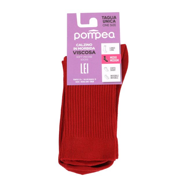 POMPEA CALZINO IN MORBIDA VISCOSA vieno dydžio kojinės