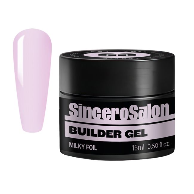 SINCERO SALON BUILDER UV/LED tiksotropinis nagų gelis, 15 ml