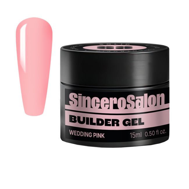 SINCERO SALON BUILDER UV/LED tiksotropinis nagų gelis, 15 ml