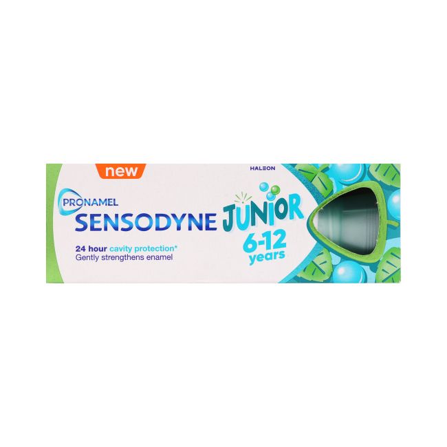 SENSODYNE JUNIOR 6-12 YEARS vaikų dantų pasta, 50 ml