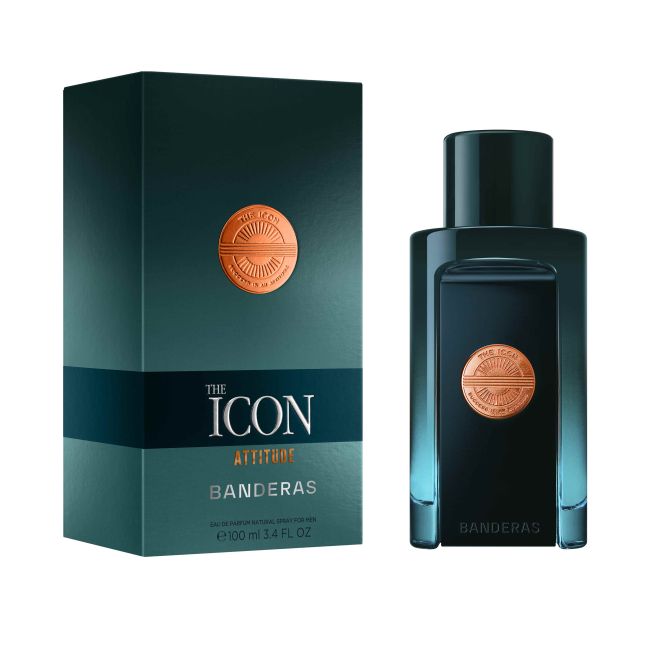 BANDERAS THE ICON ATTITUDE parfumuotas vyrų vanduo, 100 ml