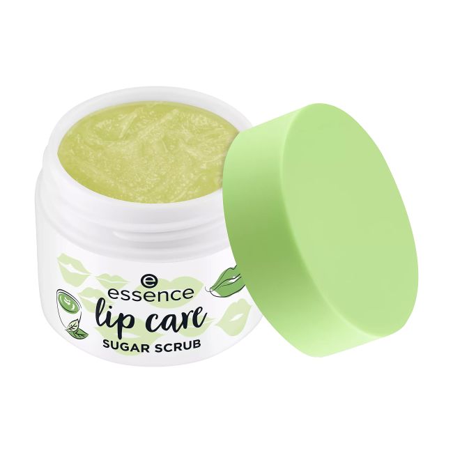 ESSENCE LIP CARE SUGAR lūpų šveitiklis, 9 g