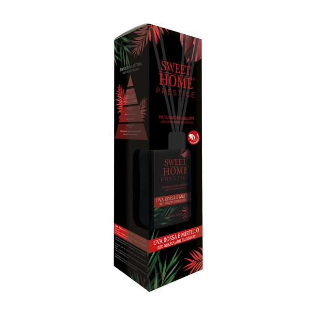 SWEET HOME PRESTIGE RED GRAPES AND BLUEBERRY namų kvapas, 500 ml