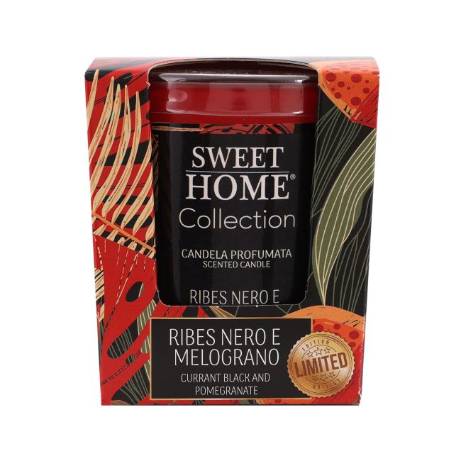 SWEET HOME COLLECTION CURRANT BLACK AND POMEGRANATE kvapni žvakė, 100 g