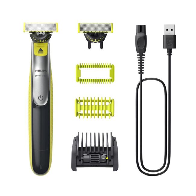 PHILIPS ONE BLADE 360 5 IN 1 elektrinis veido ir kūno skustuvas
