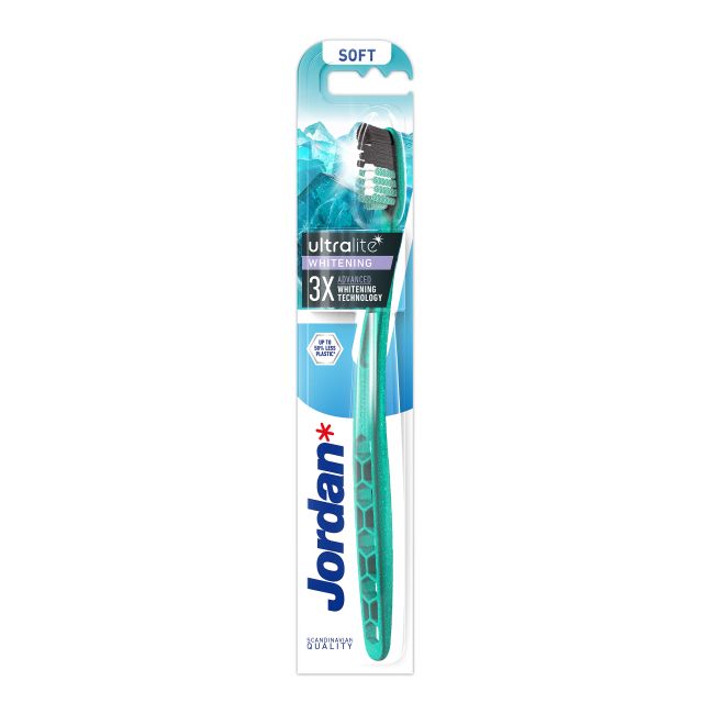 JORDAN ULTRALITE WHITENING SOFT dantų šepetėlis